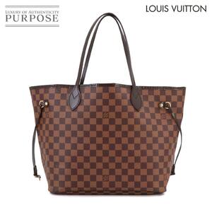 ルイ ヴィトン LOUIS VUITTON ダミエ ネヴァーフル MM トート バッグ エベヌ スリーズ N51105 ブラウン 90230594