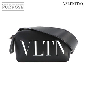 ヴァレンティノ ガラヴァーニ VALENTINO GARAVANI VLTN ショルダー バッグ レザー ネロ ビアンコ 2B0704 Shoulder Bag 90230649