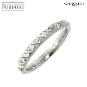 ショーメ CHAUMET トルサード #48 リング フル ダイヤ Pt プラチナ 指輪 Torsade Ring 90226612