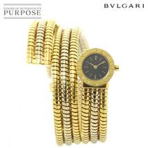 ブルガリ BVLGARI ブルガリブルガリ トゥボガス スネーク BB191T レディース 腕時計 K18YG K18WG クォーツ BVLGARIBVLGARI 90226882_画像1