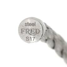 フレッド FRED フォース10 ブレスレット #17 ラージ LM K18 WG ホワイトゴールド 750 ケーブル Force 10 Bracelet 90229307_画像6