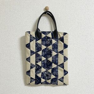 ハンドメイド　小さな手提げバッグ★パッチワーク26