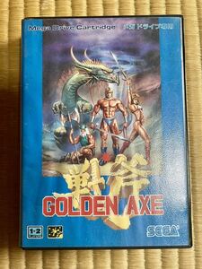 ◎SEGA セガ ゴールデンアックス メガ ドライブ専用 GOLDEN AXE Mega Drive Cartridge ゲームソフト カセット