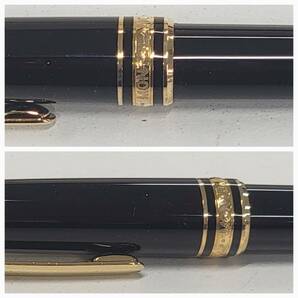 美品★モンブラン MONTBLANC ボールペン モンブランマイスターシュテュック 164BP 替芯 保証書 ケース 紙箱付【中古】の画像5