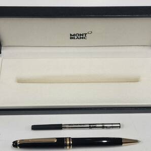 美品★モンブラン MONTBLANC ボールペン モンブランマイスターシュテュック 164BP 替芯 保証書 ケース 紙箱付【中古】の画像2