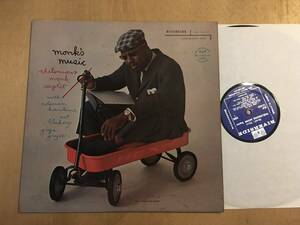 1958年セカンドプレス DG MONO コートジャケ Thelonious Monk Septet / Monk's Music / john coltrane