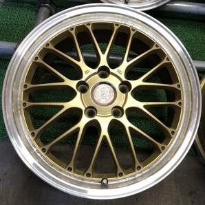 レアマイスター 18×7J 114.3/5H 4本価格 A-307 福岡 ★引き取り大歓迎★即決サービス品★早い者勝ち★ 宗像 福津 古賀 新宮の画像2