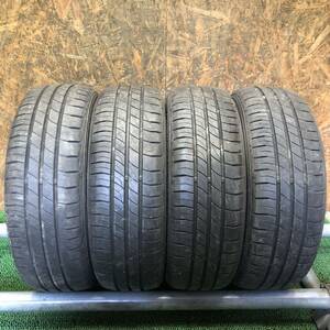 DUNLOP　LEMANS　V　165/55R14　72V　極上バリ山4本価格　E-168　福岡　★引取り大歓迎★千円スタート★早い者勝ち★人気のサイズ★