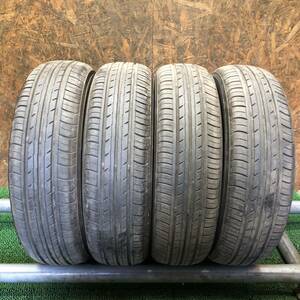 YOKOHAMA　BLUEARTH-ES　ES32　155/65R14　75S　極上バリ山4本価格　E-254　福岡　★引き取り大歓迎★千円スタート★早い者勝ち★人気★