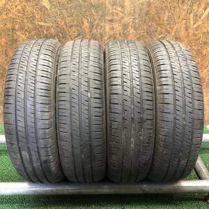 MAXRUN　EFFICLA　155/65R14　75H　極上バリ山4本価格　E-273　福岡　★引き取り大歓迎★千円スタート★早い者勝ち★人気のサイズ★