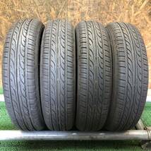 DUNLOP　EC202　145/80R13　75S　超極上バリ山4本価格　E-290　福岡　★引き取り大歓迎★23年製★8.5分山以上★即決サービス品★_画像1