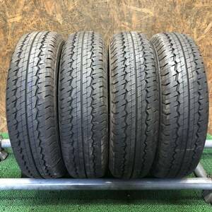 DUNLOP　SP　LT30A　165/80R14　97/95N　LT　超極上バリ山4本価格　E-447　福岡　★引き取り大歓迎★20年製★99％★即決サービス品★