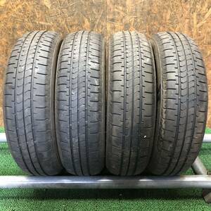 BS　NEWNO　155/65R14　75H　極上バリ山4本価格　E-450　福岡　★引き取り大歓迎★23年製★格安スタート★　タント　MOVE　NBOX　ミラ