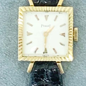 本物保証☆ピアジェ☆PIAGET☆K18YG レディース時計☆手巻き☆アンティーク☆ビンテージ☆稼働品☆美品の画像3