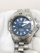 セイコー☆SEIKO☆KINETIC SCUBA 200M☆SSケースSSベルト☆ねじ込み式リュウズ☆稼働品☆5M63-0B30☆MADE IN JAPAN☆美品_画像2