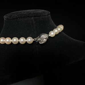 本真珠ネックレス プリンセスサイズ パールイヤリング k14wg セットの画像8