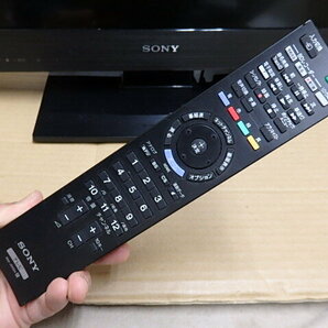 !☆液晶デジタルテレビ SONY BRAVIA KDL-22CX400 ソニー ブラビア ２０１２年製 リモコン付き RM-JD024 B-CASカード付きの画像9