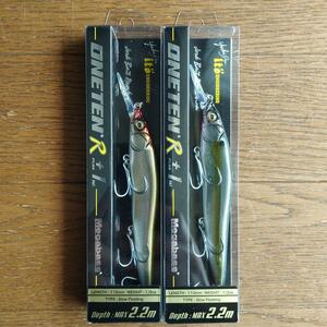 メガバス ２本セット ワンテン R +1 Megabass ONETEN M WESTERN CLOWN ＆ JUKUCHO SHAD