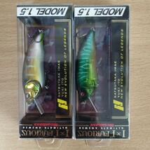 IXI FURIOUS 1.5 2個セット Megabass LBO2 GG GILL ＆ CLEAR HOT TIGER メガバス ULTIMATE ANSWER_画像3