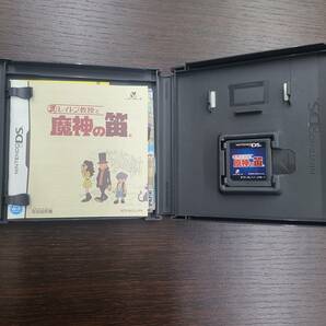 #4011 任天堂 NINTENDO DS ソフト 中古 レイトン教授シリーズ４セット ドラゴンクエストⅨ マリオVSドンキーコングの画像3