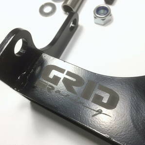 リア補強バー 回避モデル 黒 送料無料 電着塗装 GRID Racing V35 Z33 用 デフ マウント ブラケット メンバー ブレース フェアレディZ CPV35の画像2