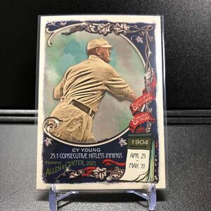 Cy Young 2023 Topps Allen & Ginter Spotless Spans #SS-6 Red Sox