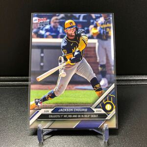 Jackson Chourio - 2024 MLB TOPPS NOW Topps JP Card 16