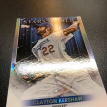 Clayton Kershaw 2022 Topps Stars of MLB G #SMLB-28 Los Angeles Dodgers _画像5
