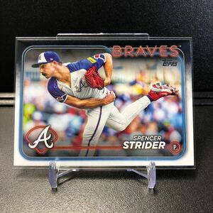 Spencer Strider 2024 Topps Series 1 #11 Braves