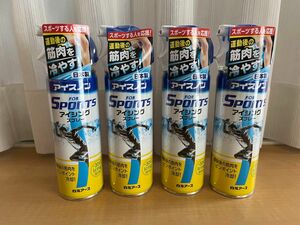 アイスノン　FOR SPORTS アイシングスプレー　冷却　4本セット