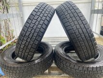 dunlop ダンロップ 165/70R14 81q 2015 タイヤ4本セット 中古 引き取り対応_画像2