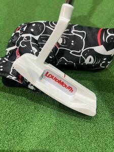 loudmouth ラウドマウス　パター　新品　レディース　ゴルフ　ヘッドカバー付　 オデッセイ　テーラーメイド　ping キャメロン　