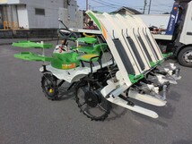 引取り限定 ヤンマー pes-1 田植え機 田植機 4条植え パワステ 歩っとハンドル クランク式 リコイル式 滋賀発 中古_画像10