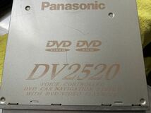 パナソニック インダッシュ 7型 CY-TV7000 モニター CN-DV2520 DVDナビ DVDプレーヤー 中古品 古年式 ジャンク_画像4