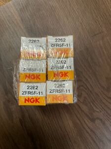 NGK スパークプラグ 2262 ZFR5F-11 6本セット 未使用品