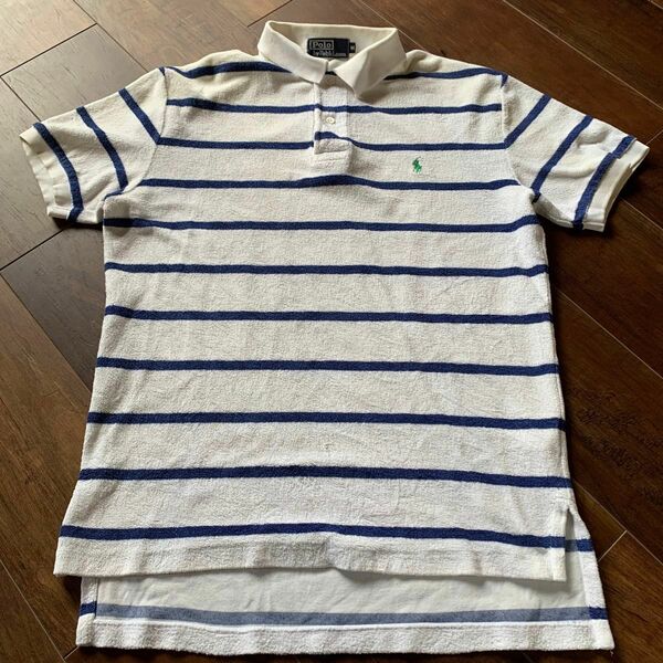 POLO BY RALPH LAUREN タオル地ポロシャツ　Mサイズ