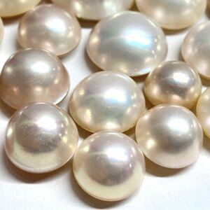 (mabe жемчуг 26 пункт . суммировать )a примерно 10.73-19.77mm 20g/100ct pearl жемчуг половина иен жемчуг ювелирные изделия jewelry камни не в изделии драгоценнный камень ③