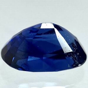 〔天然サファイア 0.851ct〕a約6.61×425mm ルース 裸石 宝石 ジュエリー sapphire corundum コランダム テDE0の画像2