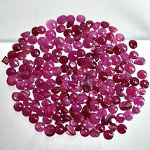 〔天然ルビーおまとめ〕a重量約30ct 裸石 宝石 Ruby ruby コランダム 紅玉 jewelry ジュエリー DD5 ②_画像3