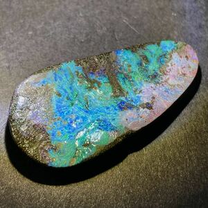 〔天然ボルダーオパール約30.58ct〕a約36.75×17.27mm ルース 裸石 宝石 ジュエリー jewelry opal テEA0