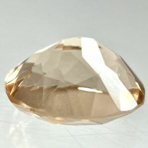 〔天然トパーズ3.295ct〕a約10.09×7.87mmソーティング付 ルース 裸石 宝石 ジュエリー topazの画像2