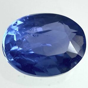 〔天然サファイア 1.101ct〕a約7.00×5.28mm ルース 裸石 宝石 ジュエリー sapphire corundum コランダム テDG0の画像1