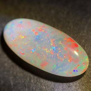 〔天然オパール約3.286ct〕a約18.40×8.59mm ルース 裸石 宝石 ジュエリー jewelry opal 