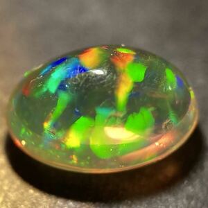 〔天然ファイヤーオパール約1.132ct〕a約8.30×5.79mm ルース 裸石 宝石 ジュエリー jewelry opal 