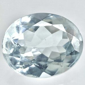 ( natural aquamarine 2.288ct)A approximately 10.08×8.23mm loose unset jewel aquamarine gem jewelry teDC0