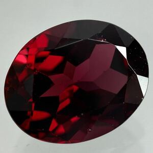 〔天然ロードライトガーネット3.308ct〕A 約10.04×8.00mm ルース 裸石 宝石 ジュエリー rhodolite garnet テDC0