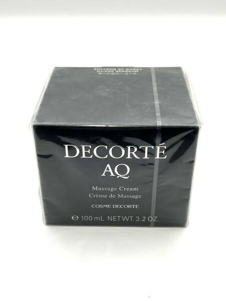 【未開封】DECORTE コスメデコルテ AQ マッサージクリーム 92g