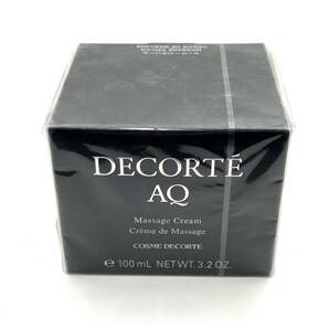 【未開封】DECORTE コスメデコルテ AQ マッサージクリーム 92g