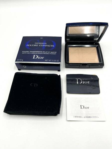 Dior ディオール ディオールスキン プレスト パウダー 001 トワンスパラン ライト 10g