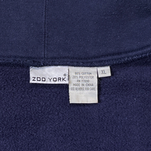 90's ZOO YORK 刺繍スウェットパーカー XL ズーヨーク SUBWARE GIRL CHOCOLATE RECON STUSSY SUPREME FUTURA KAWS STASH Tシャツ_画像3
